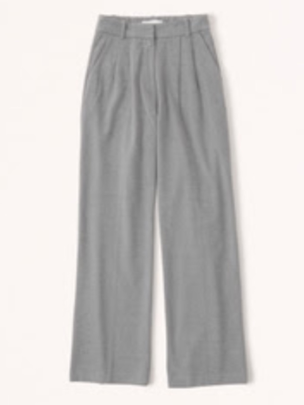 Abercrombie Tailored Brushed Suiting Wide Leg Pant Size XXL Short